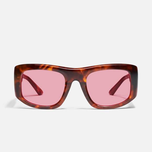 NEW QUAY unisex uniform sunglasses in brown tort/rose